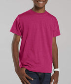 Youth Fine Jersey T-Shirt - VINTAgE BURgUNDY - XS(D0102H7M95T)