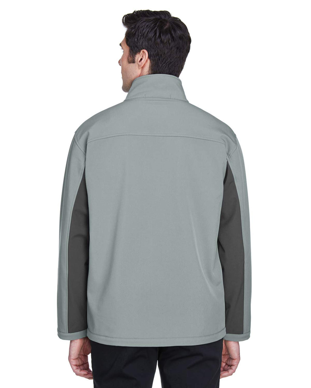 Mens Soft Shell colorblock Jacket - cHARcL DK cHRcL - S(D0102H7YR98)