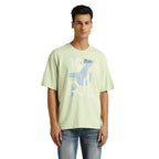 Pepe Jeans MenS Oversize Fit Graphic Printed T-Shirts