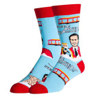Mister Rogers Good Day Men's Crew Socks, OSFM (8-13)