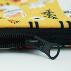 Cosmetic Bags for Women Small Lovely Llama and Cacti Makeup Bag for Purse Travel Toiletry Bag Accessories Organizer Zipper Pouch