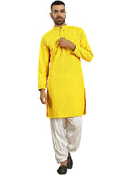 Jompers Mens Embroidered And Sequins Kurta With Salwar