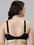 Enamor A015 Super Contouring M-Frame Full Support Bra - Supima Cotton, Non-Padded, Wirefree & Full Coverage