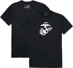 Relaxed Graphic T's, Marines 3,Black, S
