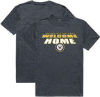 Welcome Home Tee, Navy, H. Charcoal, XL