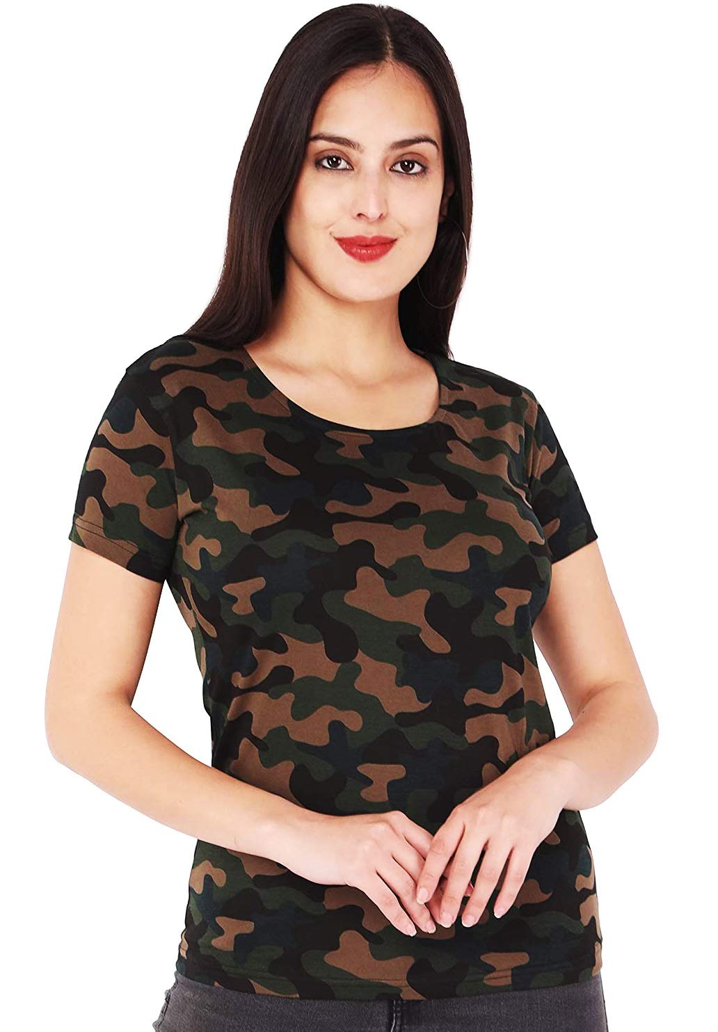 Veirdo Women's Short Sleeve T-Shirt for Casual Wear