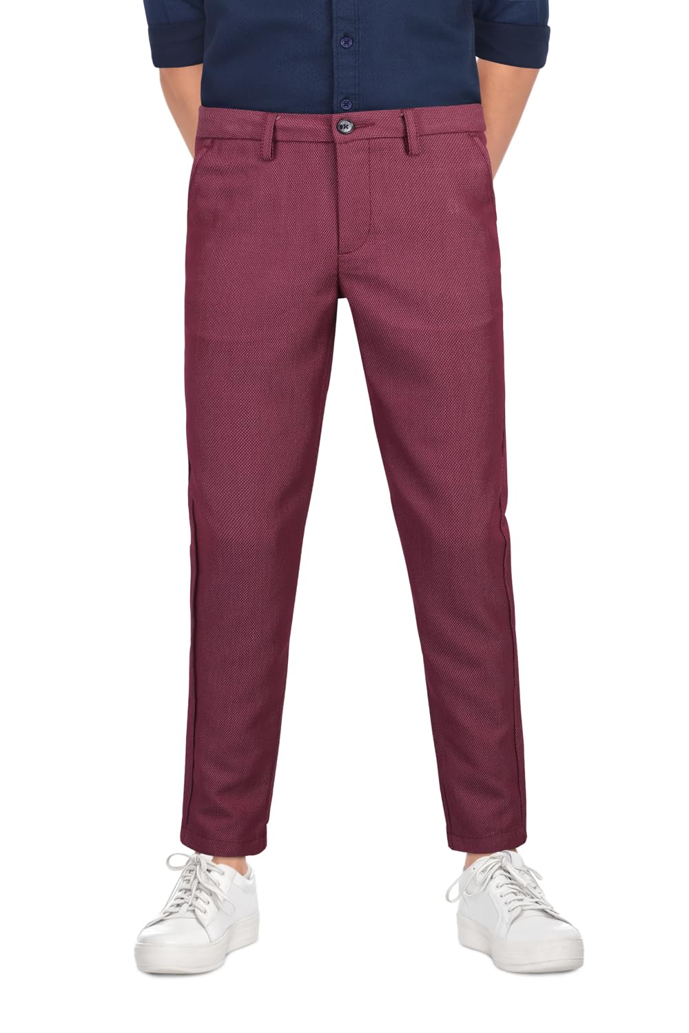 Allen Solly Boys Slim Fit Trousers