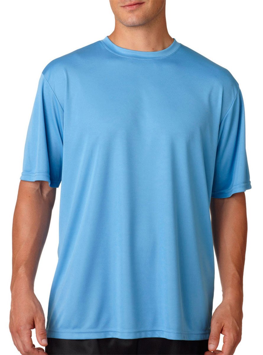 Mens cooling Performance T-Shirt - gRAPHITE - S(D0102H7KggT)