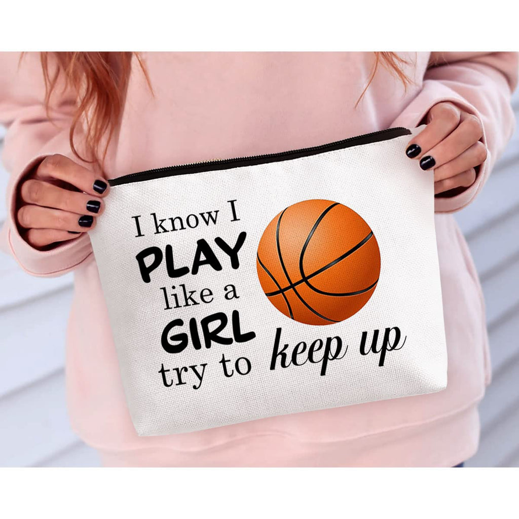 BiuNiuring Basketball Player Gifts for Women, Basketball Stuff for Women, Gifts for Basketball Lovers, Women Basketball Makeup B