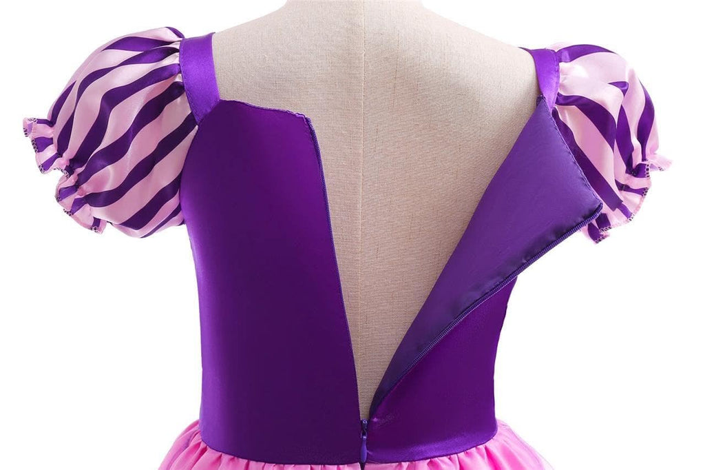 Dressy Daisy Little Girls Long Hair Princess Fancy Dress Up Costume Halloween Birthday Party Cosplay Outfit