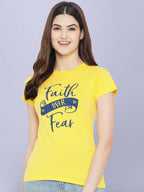 Tee Projekt Womens Cotton Blend Regular Fit T-Shirt