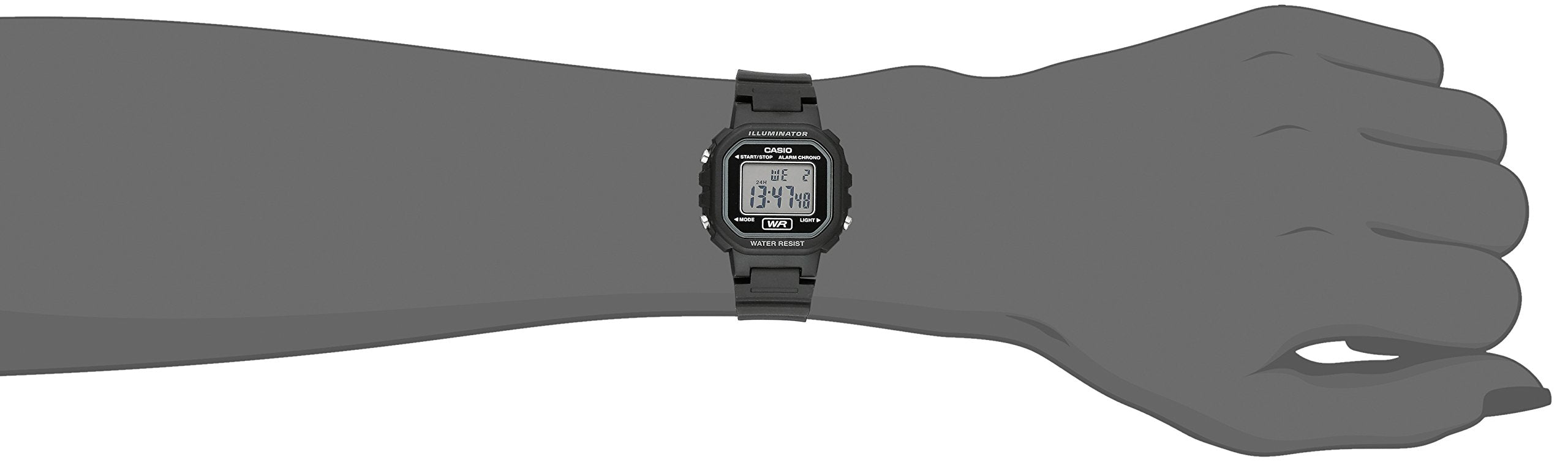 Casio LA20WH Series | Women's Digital Watch | Water Resistant | 100 SEC Chronograph | Alarm | LED Illuminator | 5-Year Battery