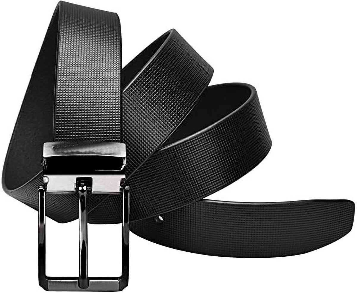 Men Black Genuine Leather Belt ()_1080 34