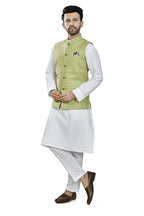 BE ACTIVE Mens Linen Blend Nehru Jacket With Mandarin Collar || Ethnic Koti For Men || Men Koti Formal|| Men Koti Wedding (RFKT