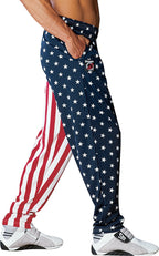Otomix Men's American Flag USA Baggy Workout Pants X-Large