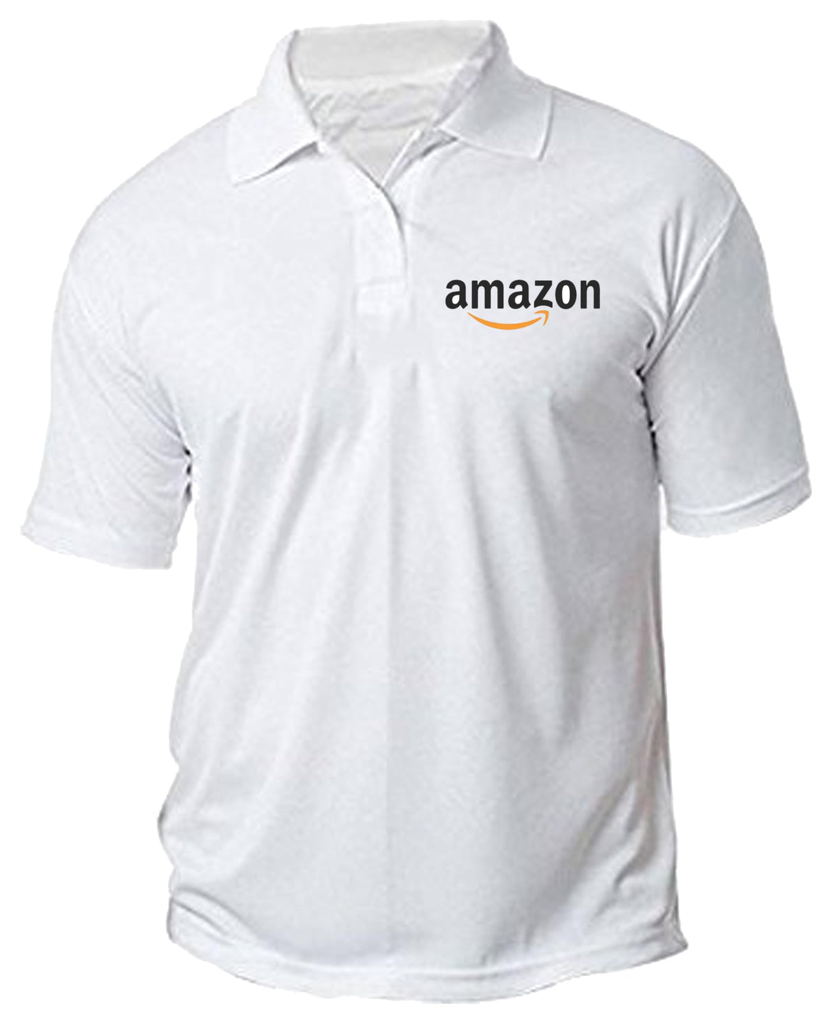 American Apple Polo w/ Logo Print, Half Sleeve Staff TShirt for Men & Women (XXL) 2
