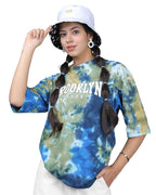 Noble Monk WomenS Pure Cotton Loose Fit Round Neck T-Shirt