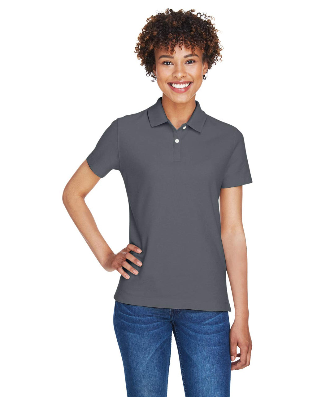 Ladies DRYTEc20Performance Polo - WHITE - XS(D0102H7YH7X)