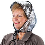 Miles Kimball Rain Bonnet Black