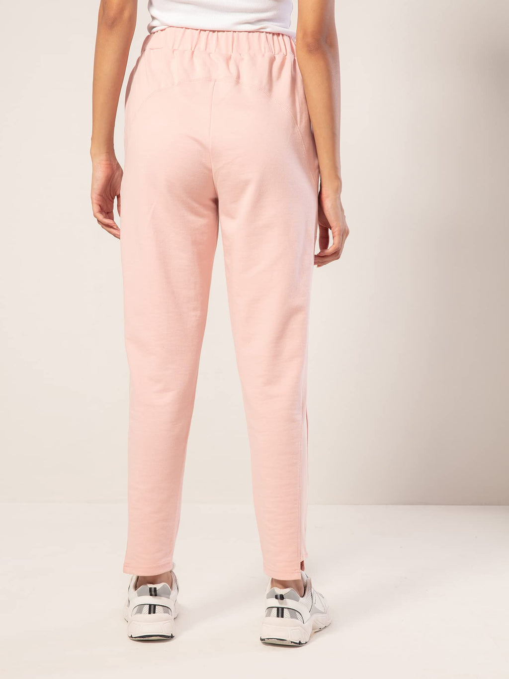 Nykd Women Everyday Terry Joggers Lounge Pants, Track Pants, Light Breathable Fabric, Pockets, Relaxed Fit - Sweatpants & Jogger