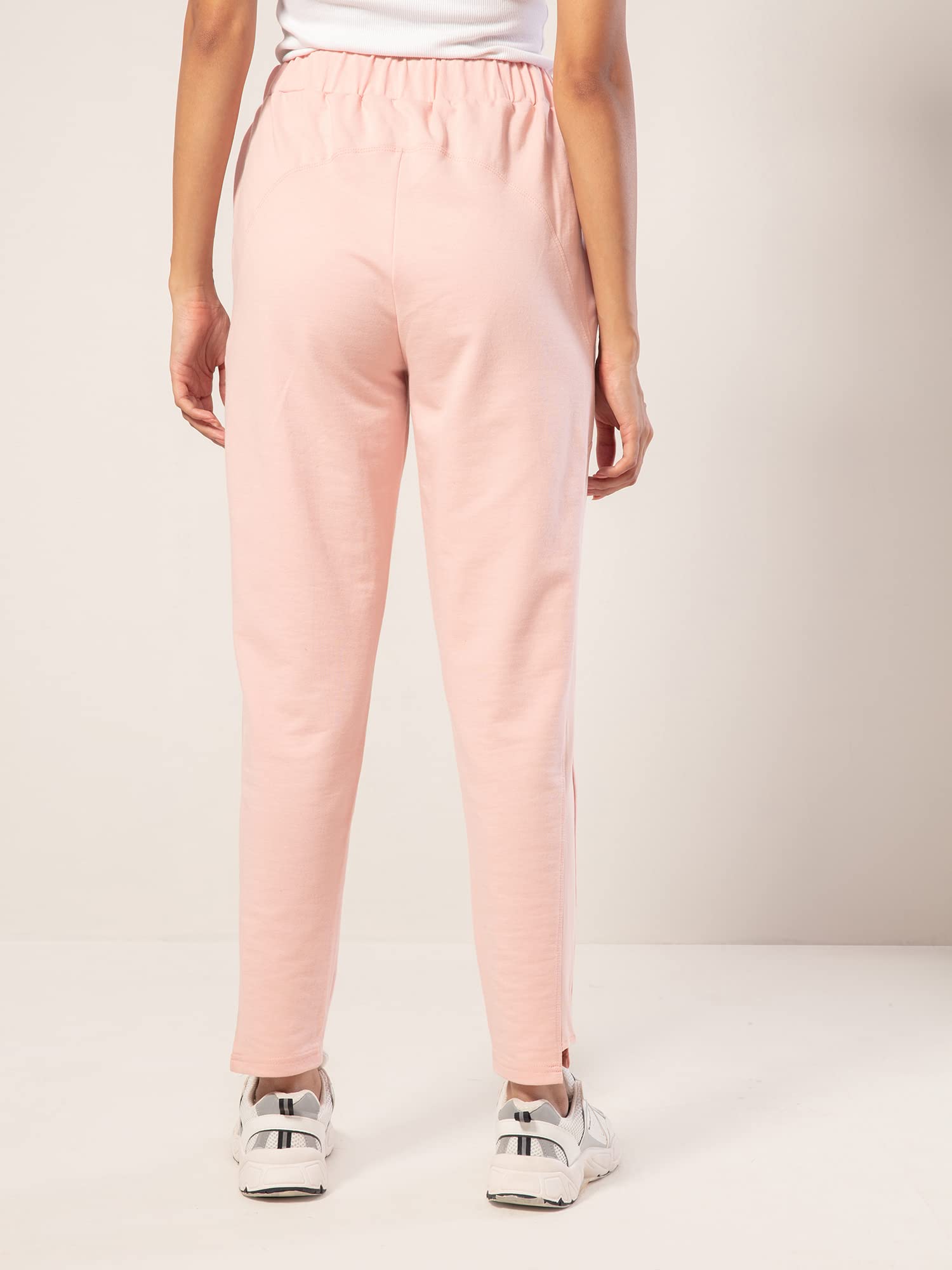 Nykd Women Everyday Terry Joggers Lounge Pants, Track Pants, Light Breathable Fabric, Pockets, Relaxed Fit - Sweatpants & Jogger