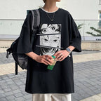 Thalasi Cotton Aesthetic Oversized Tshirt For Men