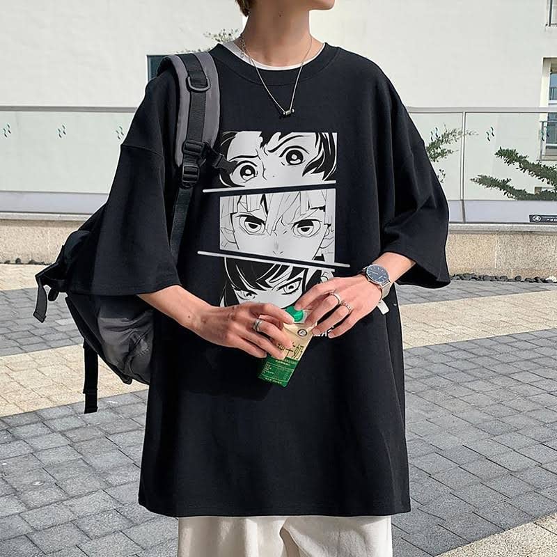 Thalasi Cotton Aesthetic Oversized Tshirt For Men
