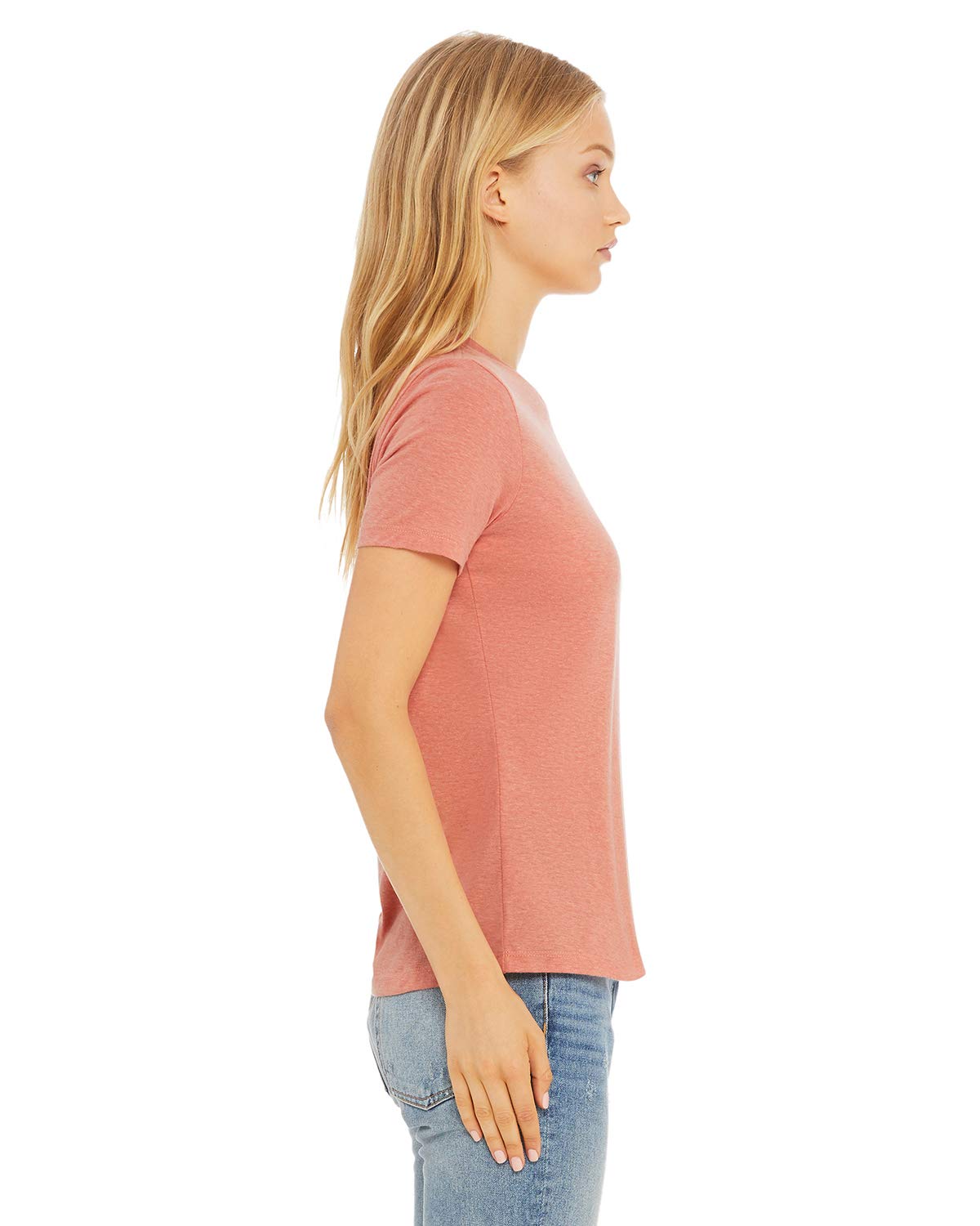Ladies Relaxed Heather cVc Short-Sleeve T-Shirt - ATHLETIc HEATHER - S(D0102H7WRIJ)