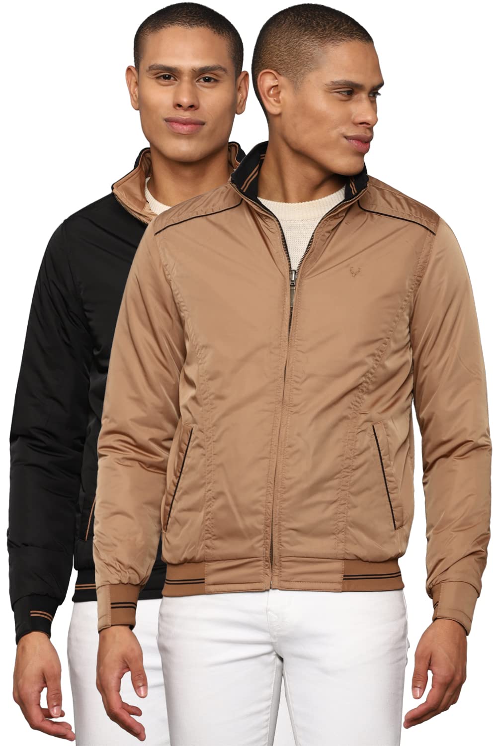 Allen Solly Men Solid Cotton Jacket