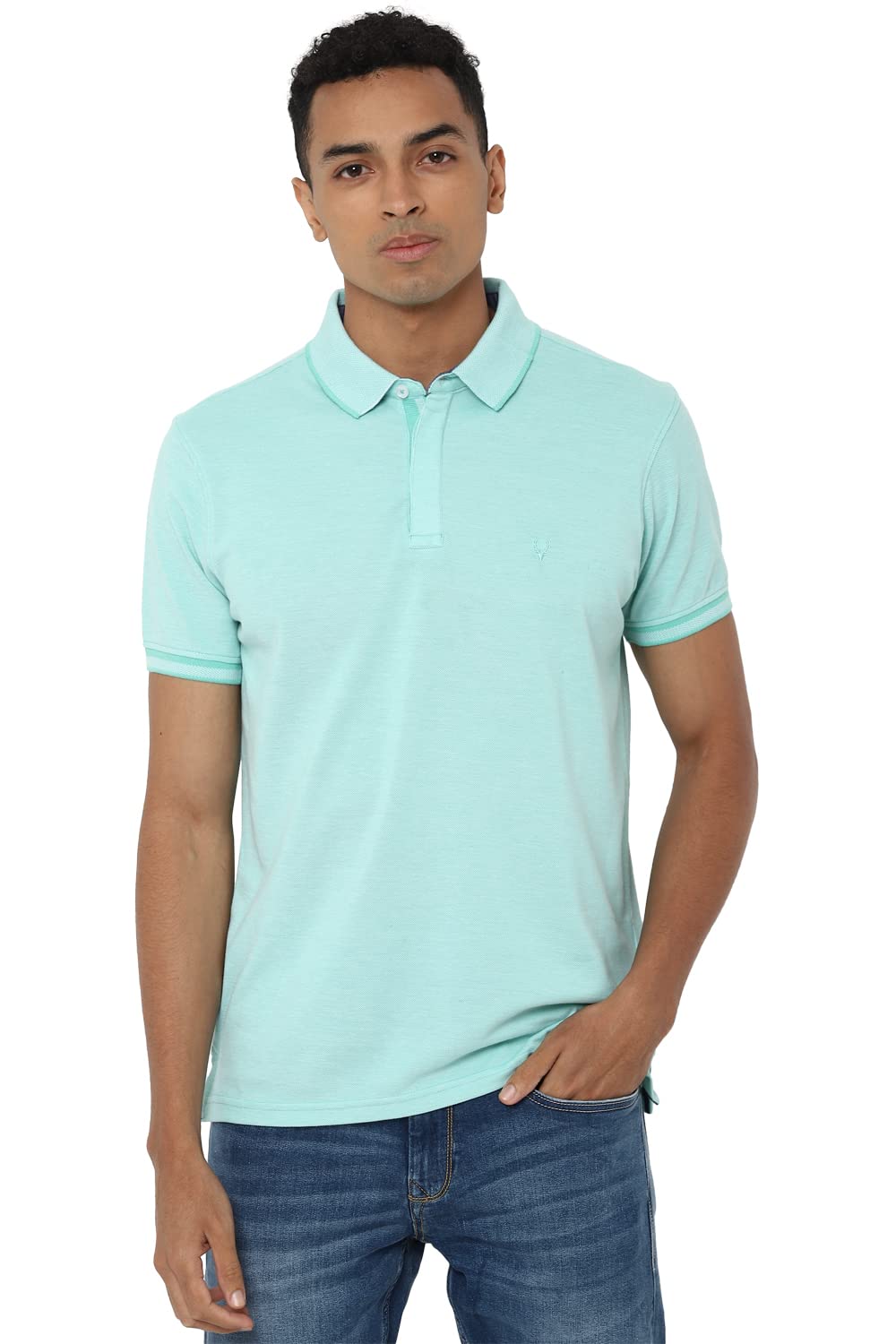 Allen Solly Men Regular Fit Cotton Polo Shirt