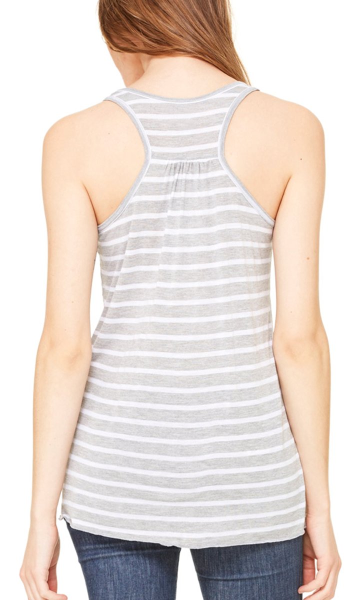 Ladies Flowy Racerback Tank - ATHLETIc HEATHER - S(D0102H7K7Y6)