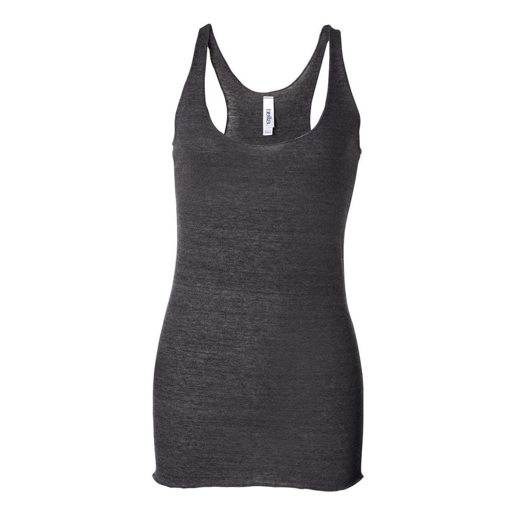 Ladies Triblend Racerback Tank - cHAR BLK TRIBLND - S(D0102H7WNLX)