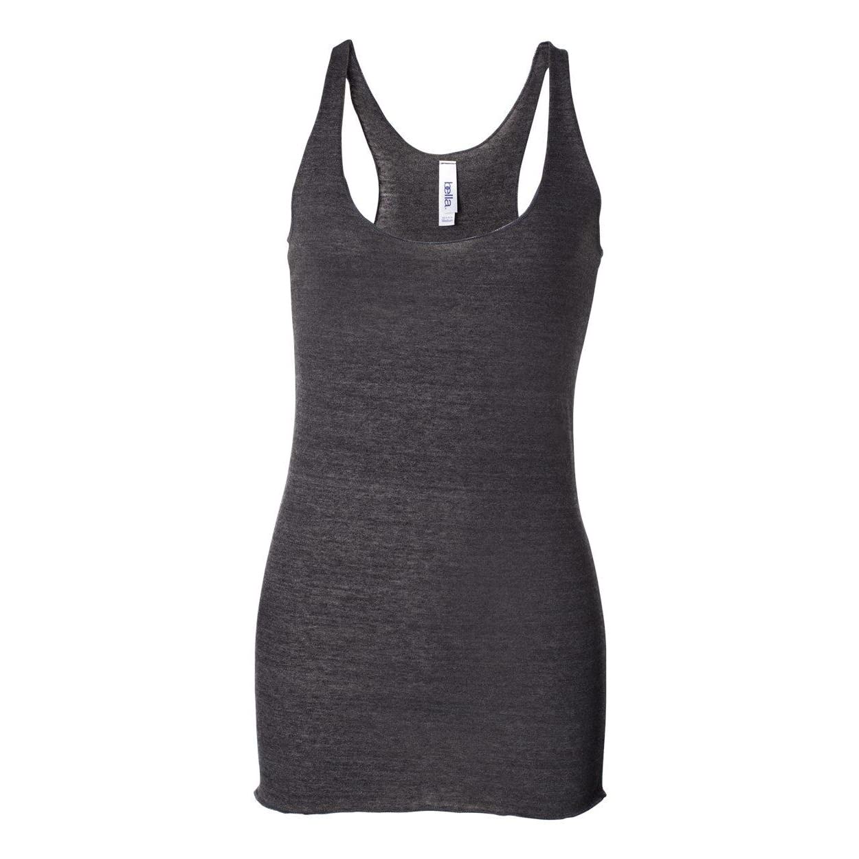 Ladies Triblend Racerback Tank - cHAR BLK TRIBLND - S(D0102H7WNLX)