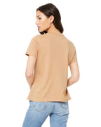 Ladies Relaxed Jersey Short-Sleeve T-Shirt - TEAM PURPLE - S(D0102H7W8HJ)