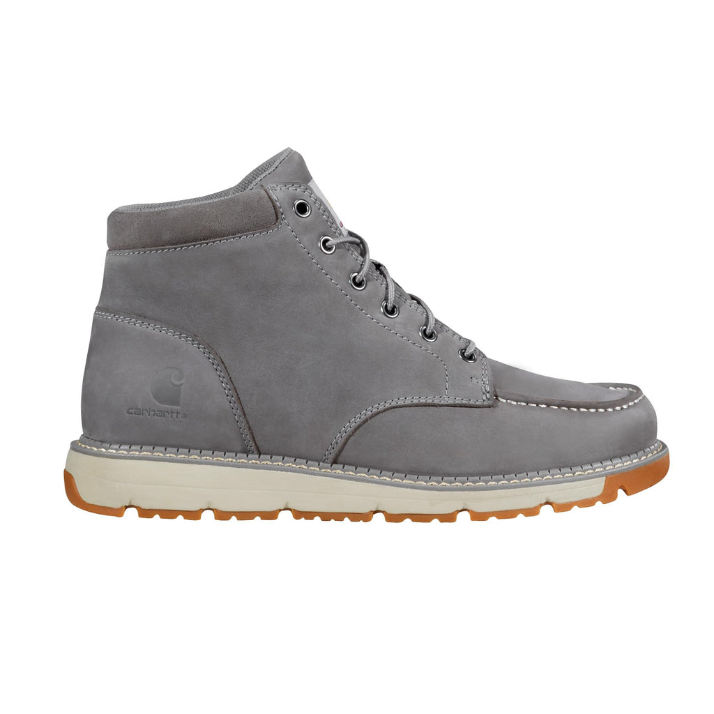Carhartt Millbrook Moc Toe Boots for Men - 5 Wedge Work Boots, Slip- and EH- Resistant with Oil Tanned Leather, Breathable Membr