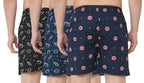 ANNI DESIGNER Mens Cotton Printed Boxer Shorts