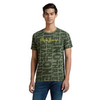 Green Crew Neck Short Sleeve T-Shirt