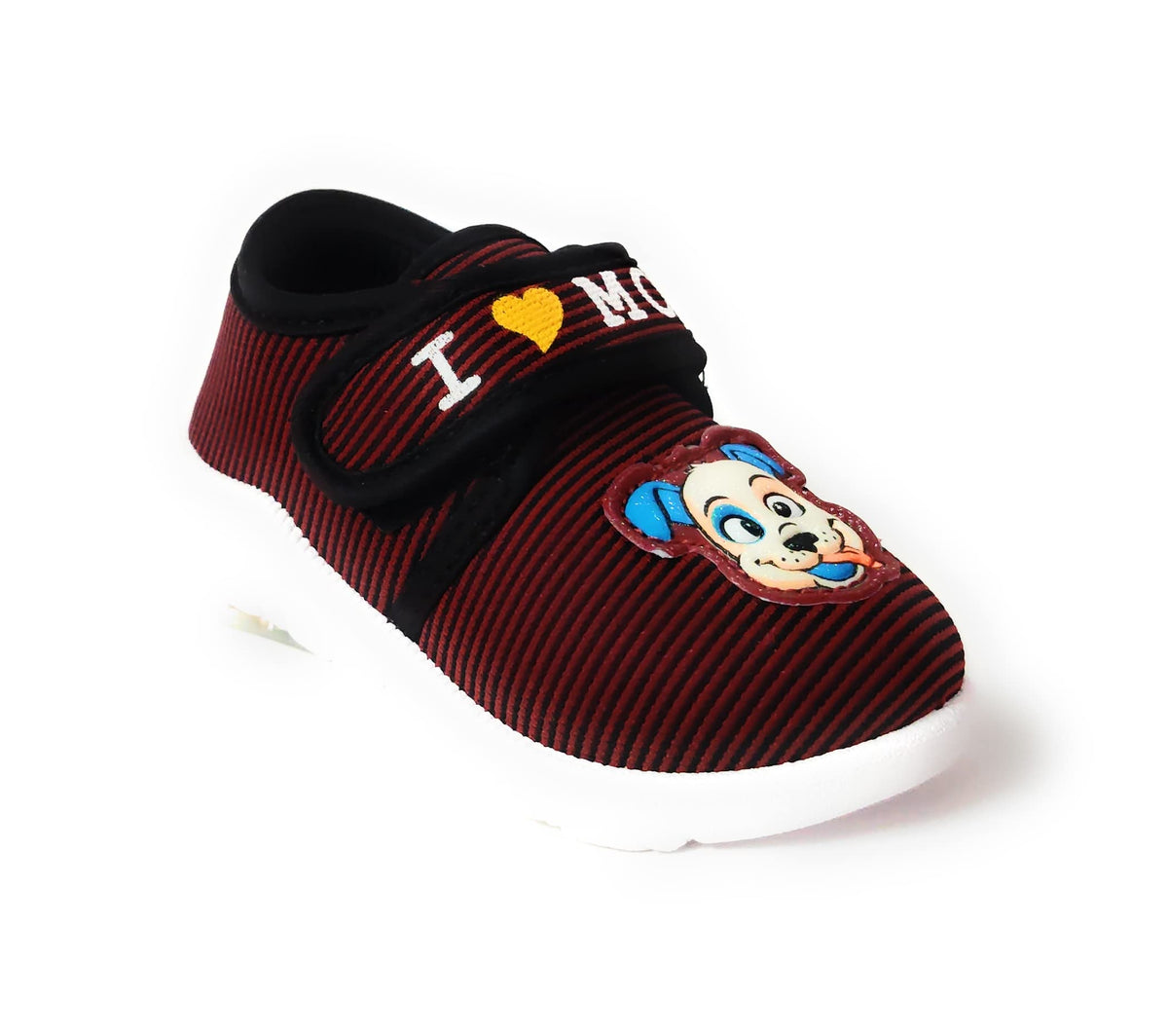 Coolz Kids ChuChu Sound Musical First Walking Shoes Star2 For Baby Boys And Baby Girls For 924 Months (Maroon, 12_Months) 12