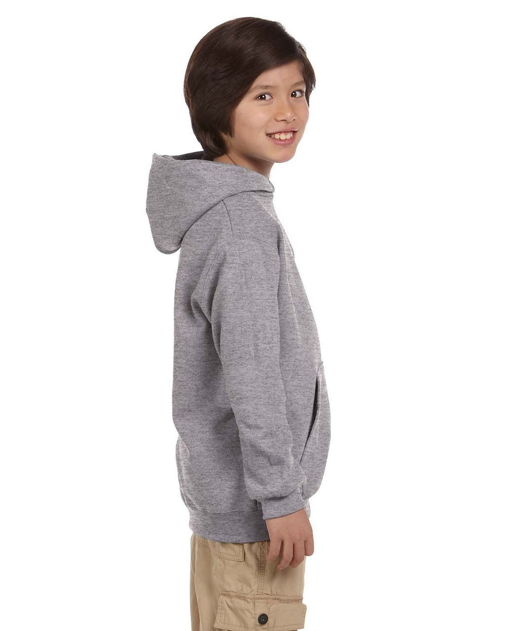 Youth Powerblend Pullover Hooded Sweatshirt - BLAcK - S(D0102HI3FSW)