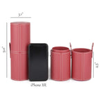 Narwey Makeup Brush Holder Travel Brushes Case Bag Cup Storage Dustproof for Women