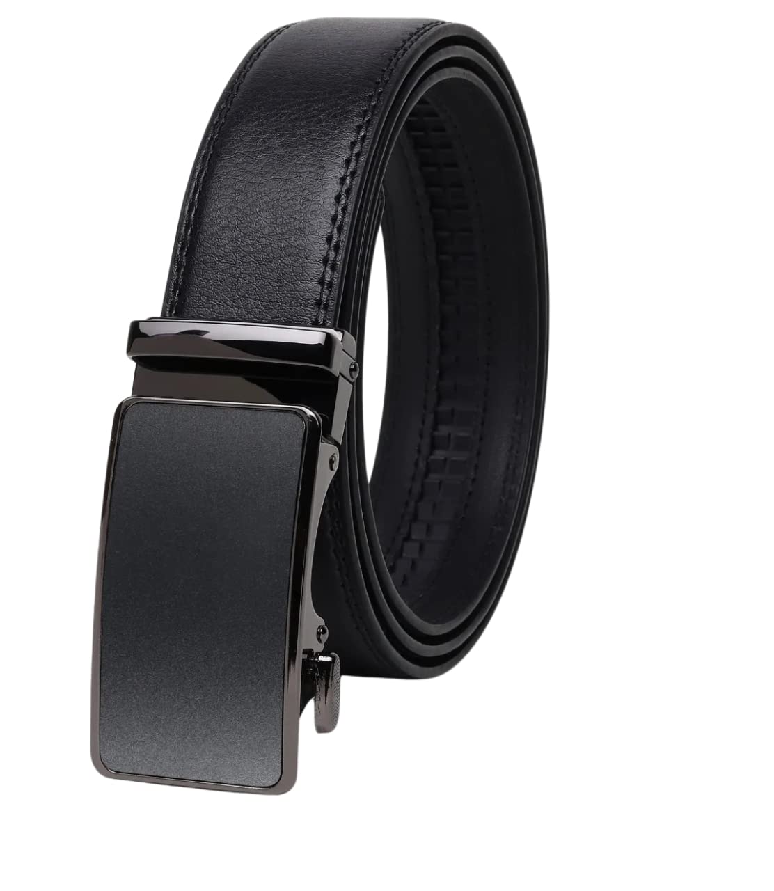 Zacharias MenS Faux Leather Belt With Autolock Buckle Ads237 (Black, 3Xl) (Pack Of 1) 3