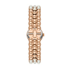 Kate Spade New York Women's Monroe Pearl Three-Hand Rose Gold-Tone Stainless Steel Bracelet Watch (Model: KSW1784)