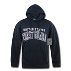 Pullover Hoodie,US Coast Guard, Navy, 2X