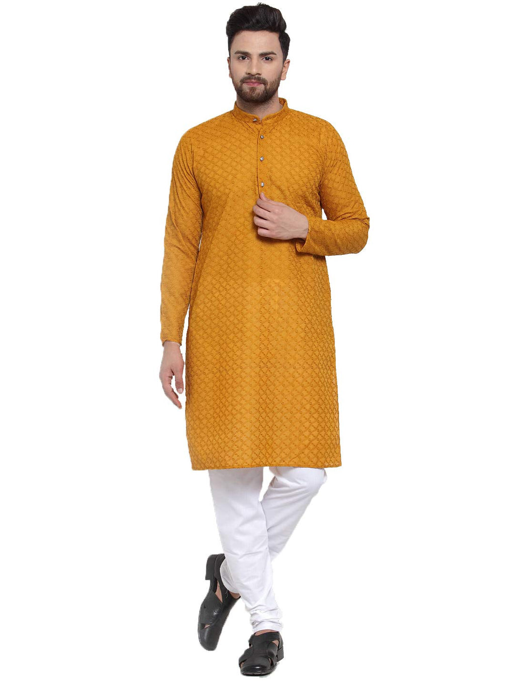 Jompers Mens Chicken Cotton Kurta Pyjama Set