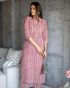 Lookmark Kurta Set: Trendy Tradition For TodayS Women! Stay On-Trend Yet Traditional With Our Cotton Blend Printed Kurti Pant S