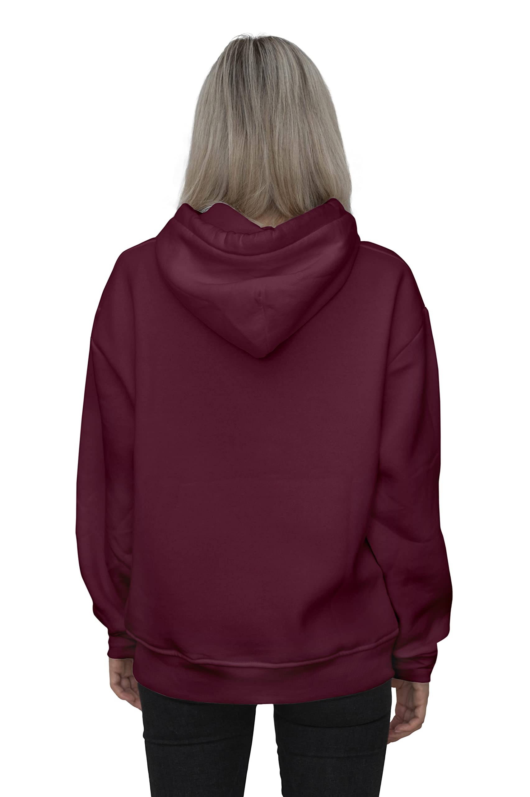 Kyda Kids Women Cotton Hooded Neck Hoodies - Sweatshirt With Hoodies Full Sleeves Women Winter Wear, Long Sleeve Sweatshirts For