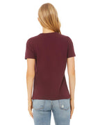 Ladies Relaxed Jersey Short-Sleeve T-Shirt - TEAM PURPLE - S(D0102H7WZUX)