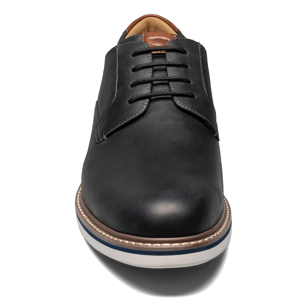 Florsheim Norwalk Plain Toe Oxford Black Crazy Horse 15 M (D)