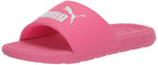PUMA Cool Cat Sandal Slides Sandal Slides, Knockout Pink White, 2 US Unisex Little Kid