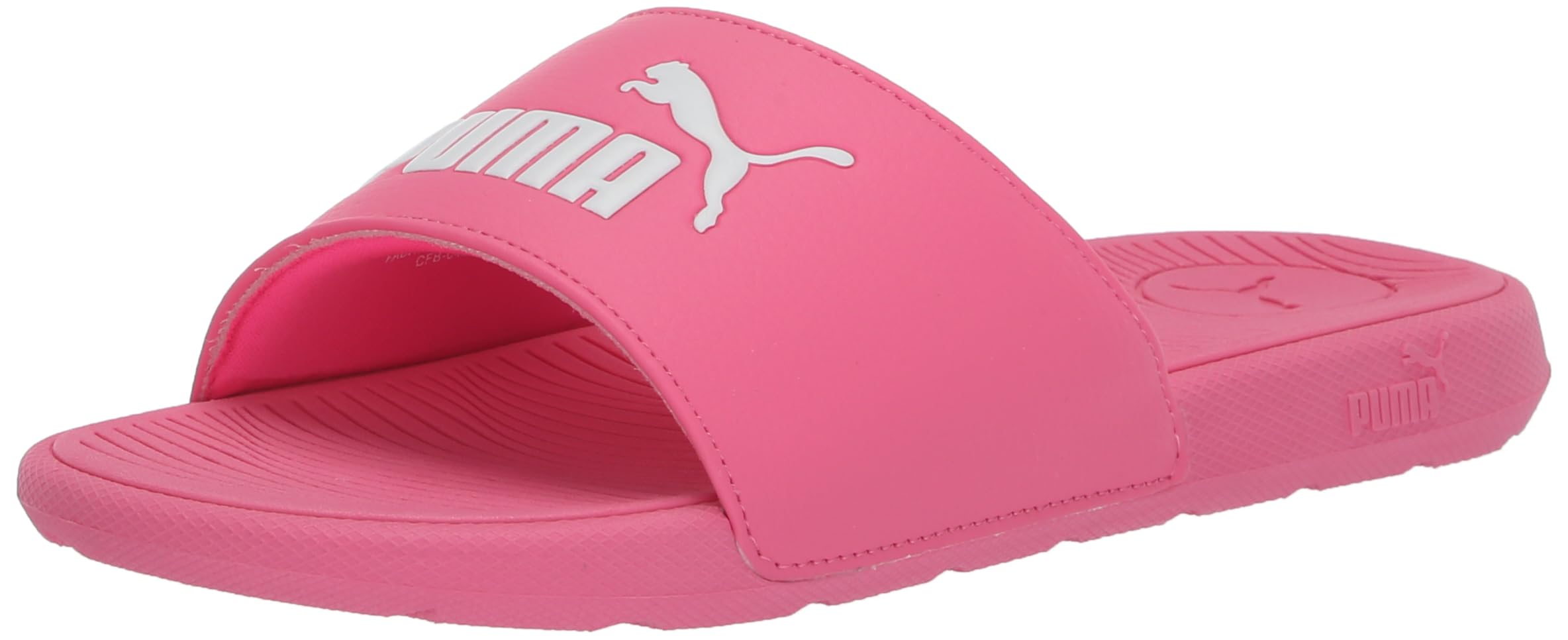 PUMA Cool Cat Sandal Slides Sandal Slides, Knockout Pink White, 2 US Unisex Little Kid
